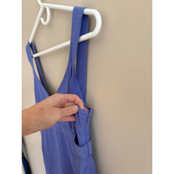 Athleta Periwinkle Purple Casual Sleevless Athleisure Sundress Size 6 TALL - Picture 5 of 12